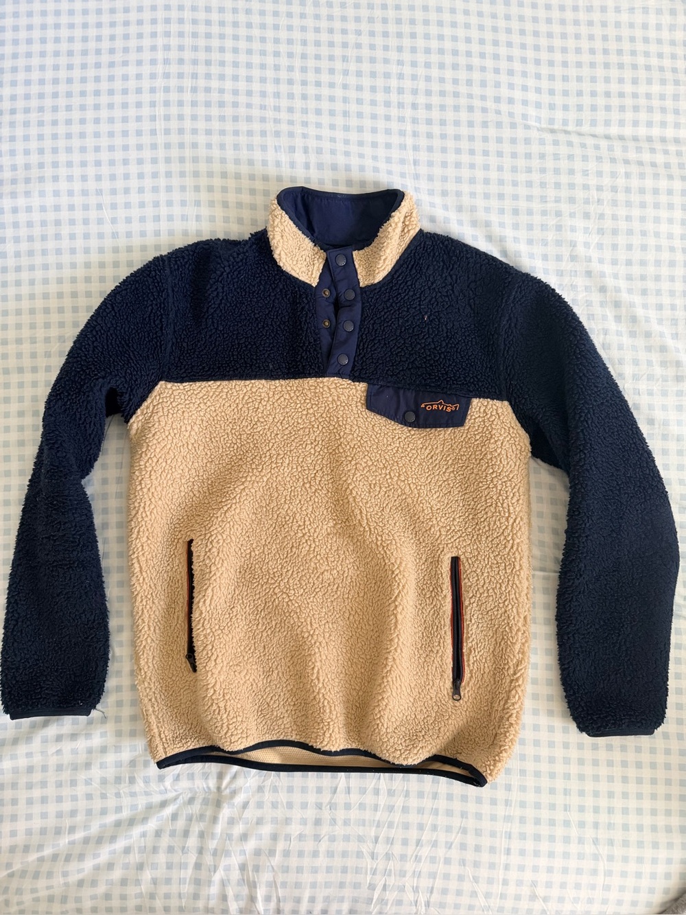 Orvis Snap-Front Sherpa Fleece Pullover
